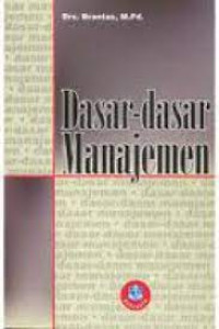 Image of Dasar Dasar Manajemen