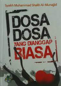 Image of Dosa-Dosa Yang Dianggap Biasa