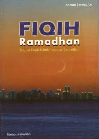 Image of Fiqih Ramadhan  Kajian Fiqih Ikhtilaf seputar Ramadhan