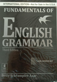 Image of Fundamental of English Grammar, Third Edition with Answer Key