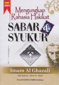 Image of Mengungkap Rahasia Hakikat Sabar & Syukur