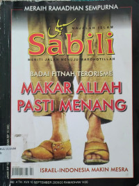 Sabili: Badai Fitnah Terorisme Makar Allah Pasti Menang Ed 04
