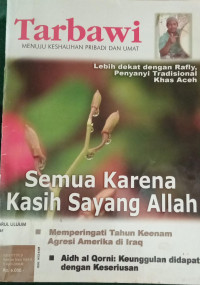 Image of Tarbawi: Menuju Keshalihan Pribadi dan Umat Ed 177